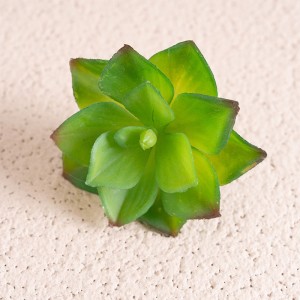 MW17685 Pearl Leaves រុក្ខជាតិសិប្បនិម្មិត Mini Succulent Lotus Planter សម្រាប់តុបតែង