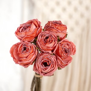 MW66786 Bryllup dekorativ rose buket blomster kunstig rose buket