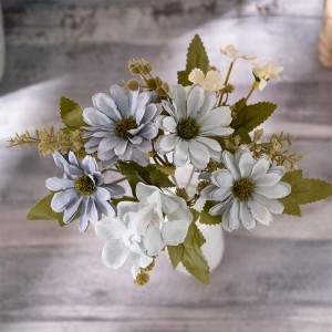 MW55508 Umjetni cvjetovi tratinčica Kozmos Vjenčani buket Aranžmani za vrt za kućne zabave za središnje ukrase stolova