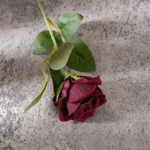 MW03339 Handmeade atifisyèl swa rose flite flè pou miray kay décoration
