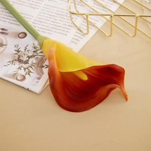 MW01505 Մեծածախ շքեղ ժամանակակից արհեստական ​​ծաղիկ PU Mini Calla Lily for Arrangement Festival Wedding Party Տան ձևավորում