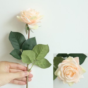 MW60000 China Artipisyal na Bulaklak Artipisyal Real Touch Wedding Rose Flower Artipisyal