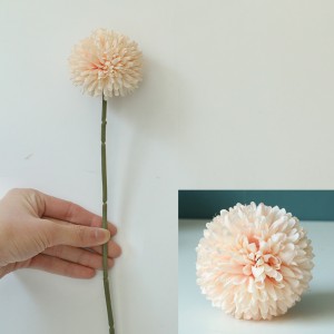 MW57891 Ornment Dandelion Flower Ball Zokk Uniku Artifiċjali Chrysanthemum Ball Hydrangea Fjuri
