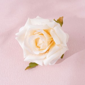 MW07301 Mini Rose Kepala Bunga Buatan Buatan Mawar Tanpa Batang untuk Dekorasi Pernikahan Kerajinan DIY
