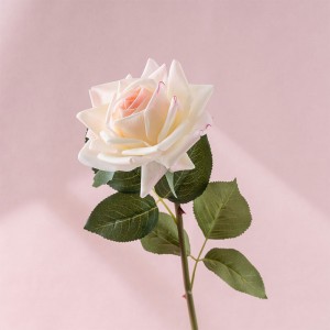 MW60003 Real Touch Silk Rose Single Stem Artificial Flower for Home Party Wedding Table Centerpieces