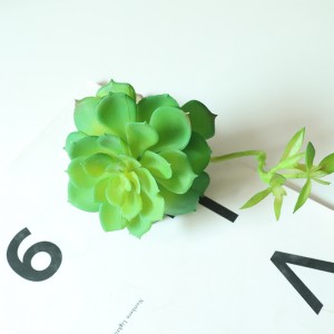 Mini jardinières succulentes de Lotus artificiel de plantes succulentes MW17667 pour la décoration