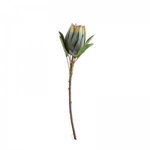 MW69507 Kunstig blomst Protea Høy kvalitet Dekorativ blomst Blomster veggbakgrunn