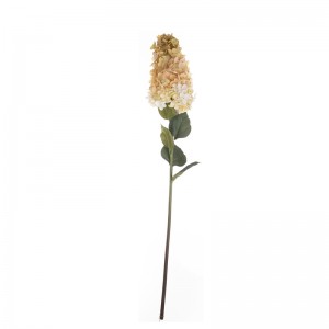 MW52706 tissu de fleurs artificielles hortensia en forme de tour longueur unique 88 cm pour la décoration de mariage