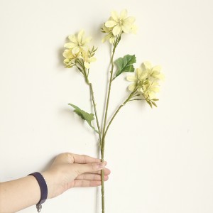 MW66772 fleurs de mariage artificielles soie Freesia arrangement fleurs de bureau à domicile