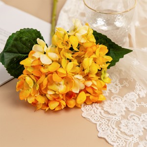 MW52666 Flor artificial del casament d'hortensies de seda a l'engròs com a decoració d'arranjaments de regal