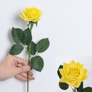 MW60000 Kína gerviblóm Gervi Real Touch Wedding Rose Flower Artificial