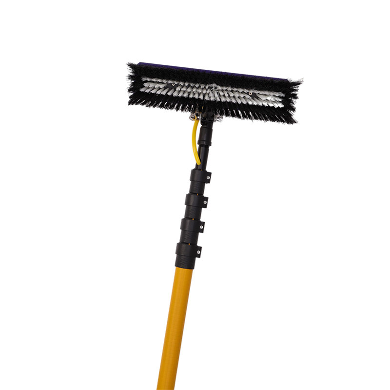 12m 3k twill portable water telescopic windows cleaning pole solar cleaning pole Featured Image