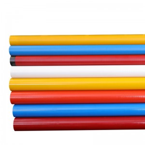 Acceptable Length Customization ,Fiberglass Round Tubes with 40mm With ISO9001 Standard