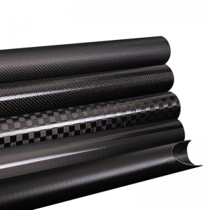 Different surface carbon fiber tubes, 3K, 6K, 12K, a variety of surface can be customized