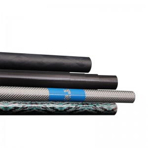 Carbon fiber tubes with different modulus