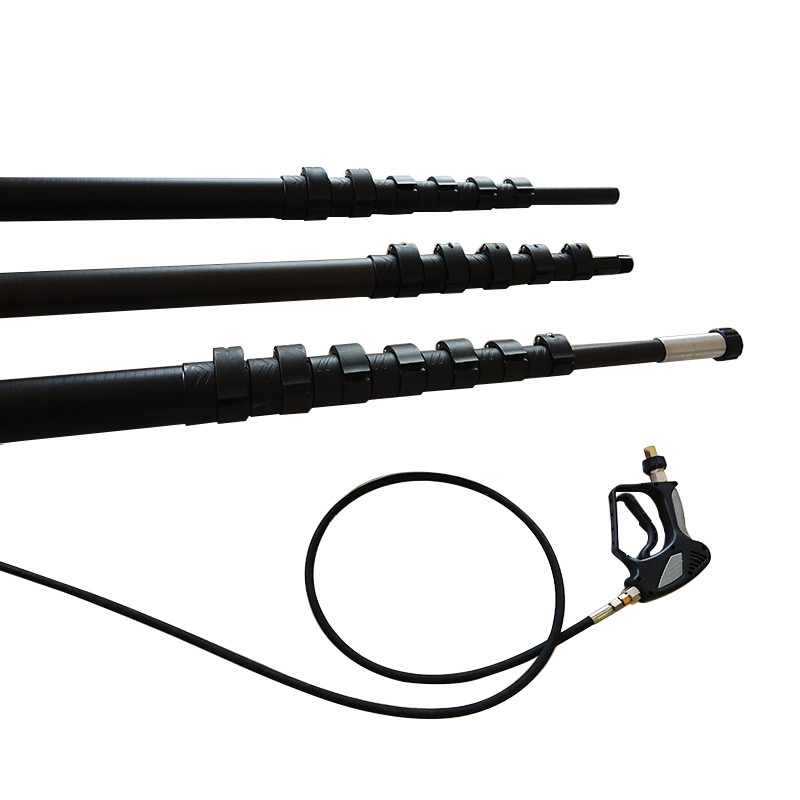 High pressure resistant Telescoping carbon fiber poles for Cleaning Garden Featured Image