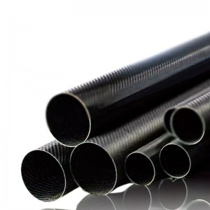 Tubo rectangular de fibra de carbono 50×20 mm Espesor 3 mm – Produto perfecto para aplicacións industriais e xerais