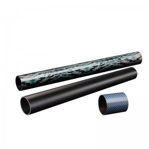 Tiub Segiempat Segiempat Gentian Karbon 50×20 mm Tebal 3 mm – Produk yang sesuai untuk aplikasi industri dan am