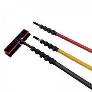 Custom Lightweight Telescopic Poles For panel Cleaning Multi Color