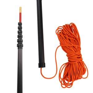 Customized Length carbonfiber pole rescue pole