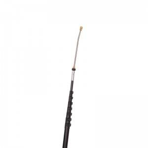 High Pressure Extension Carbon Fibre Water Fed Pole With Brush cleaning pole