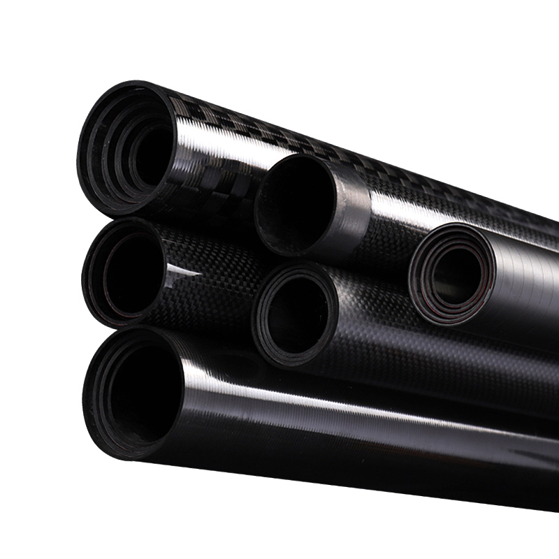 ISO9001 customized carbon fiber tube/telescopic pole Featured Image