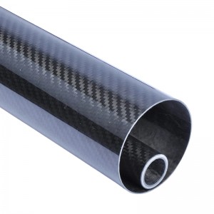 ISO9001 egcizelele carbon fibre tube/telescopic pole