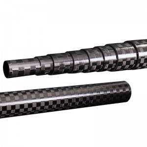 Square carbon fiber tube high quality carbon fiber tube from China