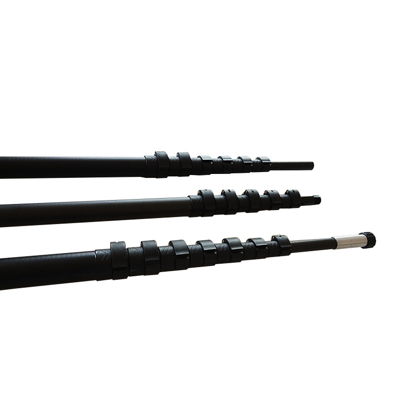 3k/6k/12k carbon fiber telescoping poles for high pressure cleaning with hose Featured Image