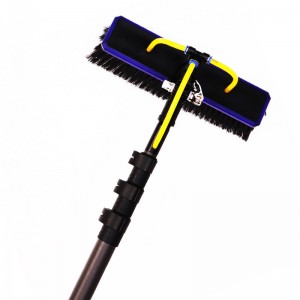 12m 3k twill portable water telescopic windows cleaning pole solar cleaning pole