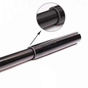 20ft carbon fiber outrigger poles , high rigidity low flexibility 1″ – 1/2″ OD end