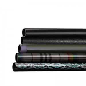 Carbon fiber tubes with different modulus