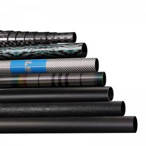 wholesale 100mm 3k twill custom carbon fiber tube in China