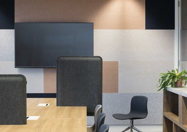 Laser cut sound insulation felts to bring quiet to the office