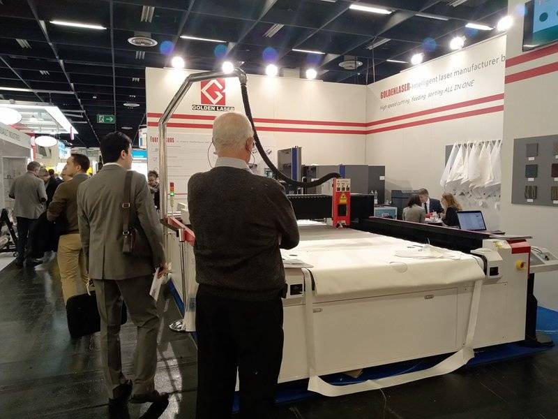 GOLDEN LASER appeared in the filtration industry event FILTECH2018 and launched the first day of success!