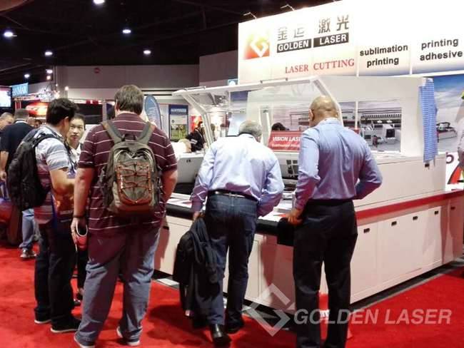Golden Laser-2015 SGIA Expo, i Atlanta, GA 3