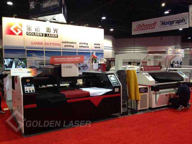 Golden Laser-2015 SGIA Expo, i Atlanta, GA 6