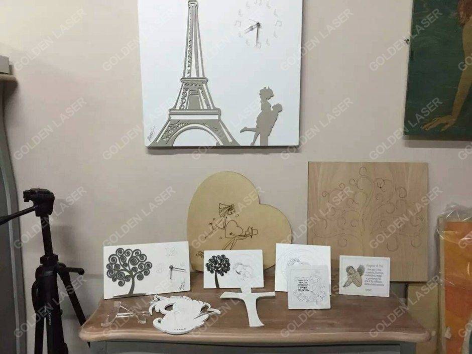 Personalized crafts & gifts made by Italian designers with GOLDEN LASER machines