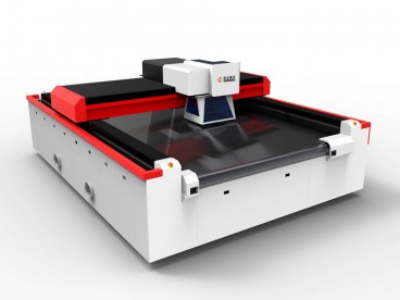 Machine laser CO2 Galvo avec convoyeur pour gravure et découpe
