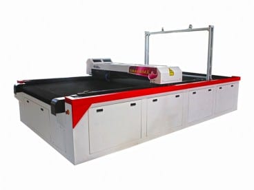 Fabric Laser Cutting Machine with Stripe and Plaid Matching Function