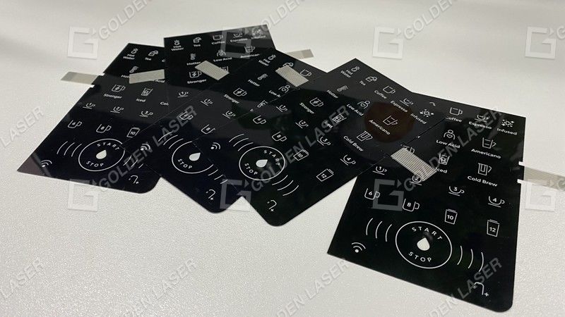 laser cutting membrane switches