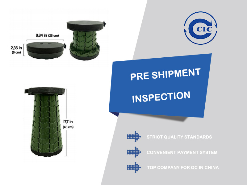Inspection service case sharing–Portable Telescopic Stool