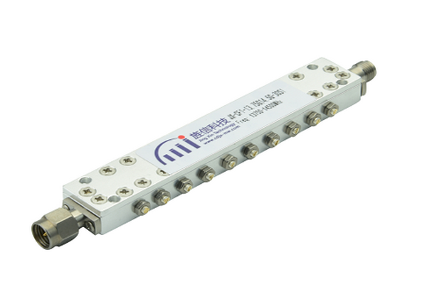 Vysokofrekvenčný pásmový dutinový filter pracujúci od 13-14 GHz JX-CF1-13.75G14.5G-30S1