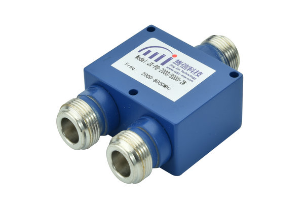 Power Divider 2 Ways N-F Connector 2G-8GHz JX-PD2-2G8G-20N Featured Image