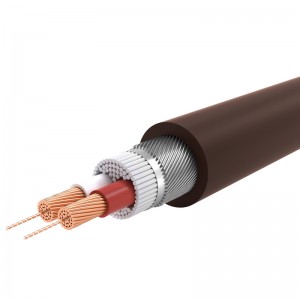 Cable de micrófono de alto rendemento OFC blindado en espiral para instalación