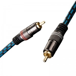 HIFI 2RCA мъжки-мъжки стерео кабел