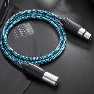 3 Pin XLR Male to Female Pro Microphone Cable