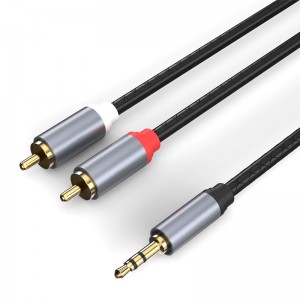 3.5mm stereo to 2RCA Audio Cable