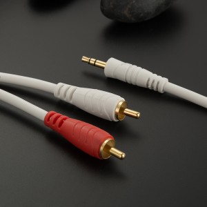 Stereo ad II RCA White Red cable