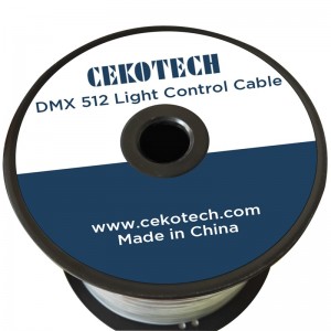 110Ω DMX 512 kábel na ovládanie svetla